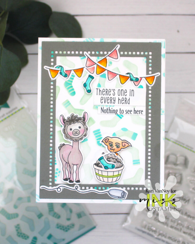 Kari-V-llama-sock-card-3